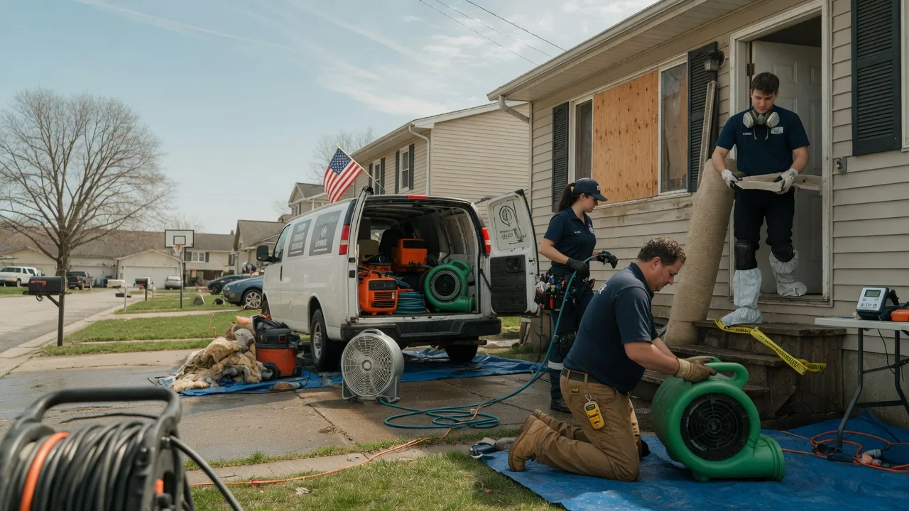 Water Damage Restoration in Mud Butte, SD near me